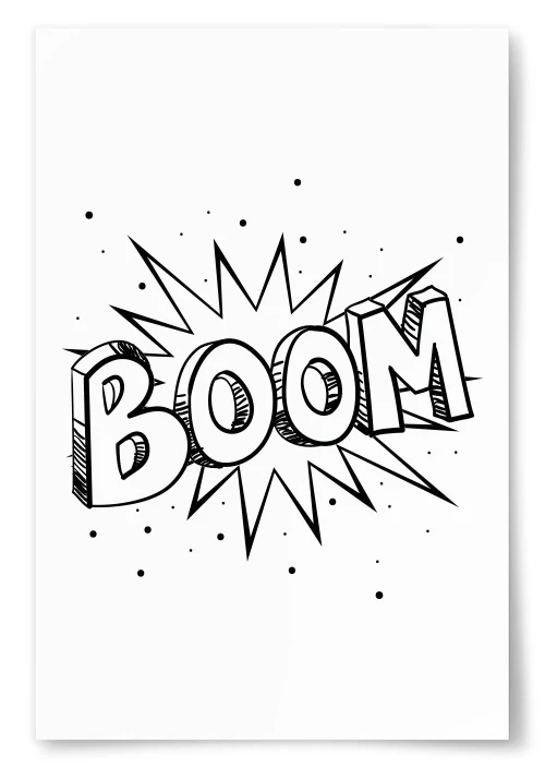 Poster "BOOM"