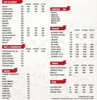 TC Bar & Restaurant menu 1