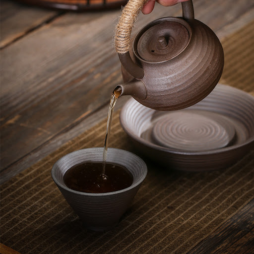 Title 3, Kung Fu Tea Handle Pots Stoneware Teapots. Hand...