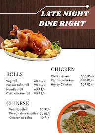 Late Night Dine Right menu 6