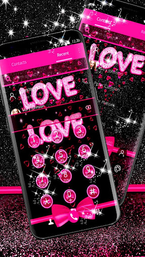 Pink Love Bow Theme
