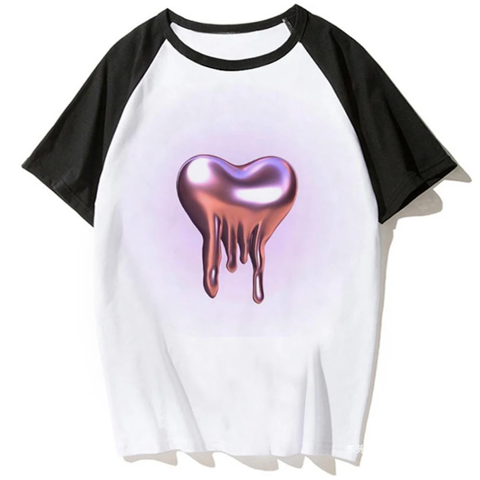 Camiseta de manga corta estampada de modal para mujer