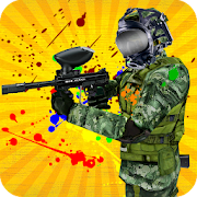 Paintball Shooting Combat Arena  Icon