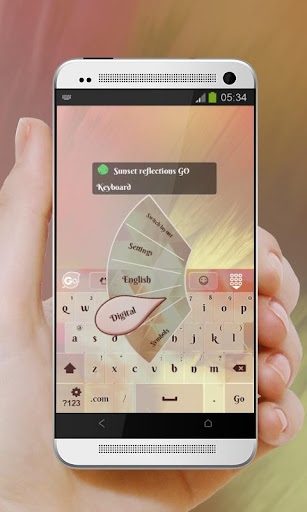 免費下載個人化APP|Sunset reflections GO Keyboard app開箱文|APP開箱王