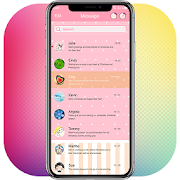 Cute Pink - Messaging 7 1.0 Icon