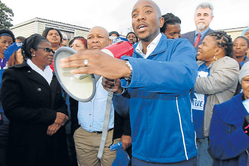 Democratic Alliance leader Mmusi Maimane