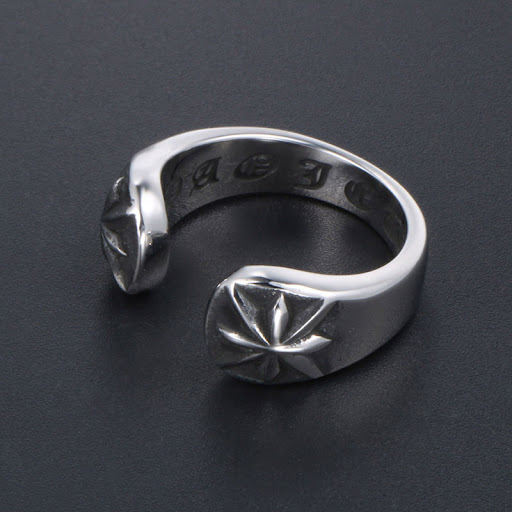 Title 1, Retro Rice Pattern Open Ring Student Accessorie...