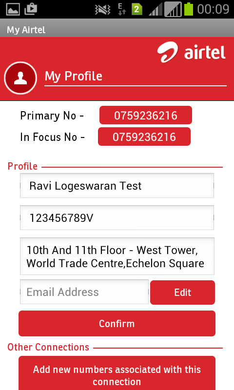    My Airtel- screenshot  