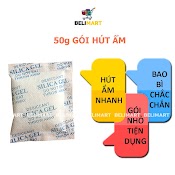 Gói Hút Ẩm Tủ Quần Áo Đóng Túi 50G, Túi Hút Ẩm Thực Phẩm, Máy Ảnh, Sách Báo, Giày Dép Loại 2/5/10G Beli Bl020