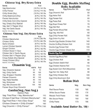 Sam Speciall All Chinese Food menu 4