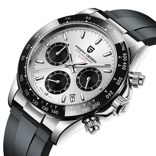 Title 6, Stylish Six Hand Quartz Movement Watch. Experie...