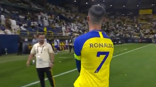 Ronaldo amfokea kocha baada ya Al Nassr kushindwa.