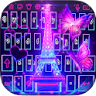 Paris Eiffel Tower keyboard icon