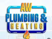 A W Plumbing and Heating Logo