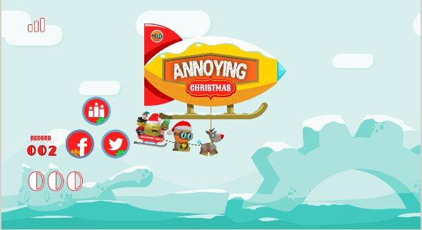 Annoying Xmas: Orange game Screen 1
