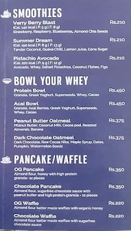 GetAwhey- Healthy Ice cream menu 1