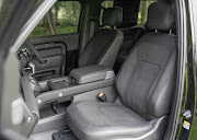 A front centre console refrigerator is part of the Comfort and Convenience Pack.
