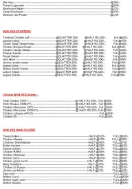 Parantha Factory menu 3