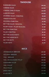 Tulsi Restaurant menu 5