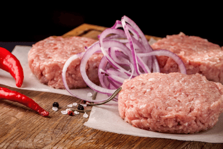 The Desi Chicken Burger Patty