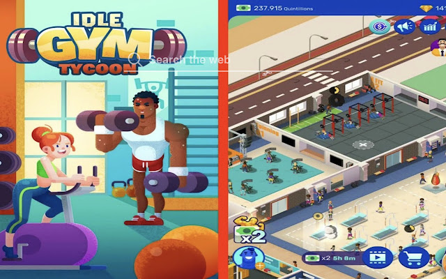 Idle Fitness Gym Tycoon Wallpapers Game Theme