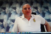 Dr Stavros Nicolaou during the CSA interim board virtual press conference in Pretoria on Thursday.