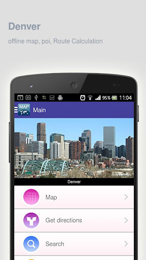 Denver Map offline