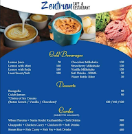 Zentrum Cafe & Restaurant menu 1