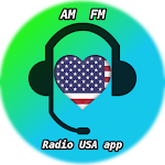 Cover Image of ดาวน์โหลด Radio USA app 1.0 APK