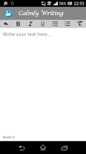 Скриншот Calmly Writing Notepad Pro