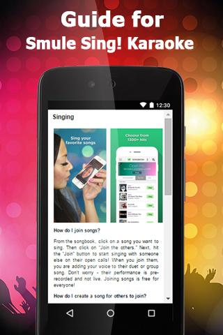 Guide For Smule Sing Karaoke