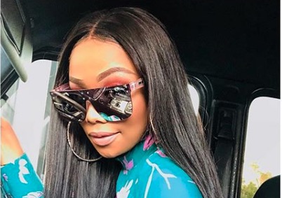 Bonang Matheba is serving flames on the cover of GQ magazine.