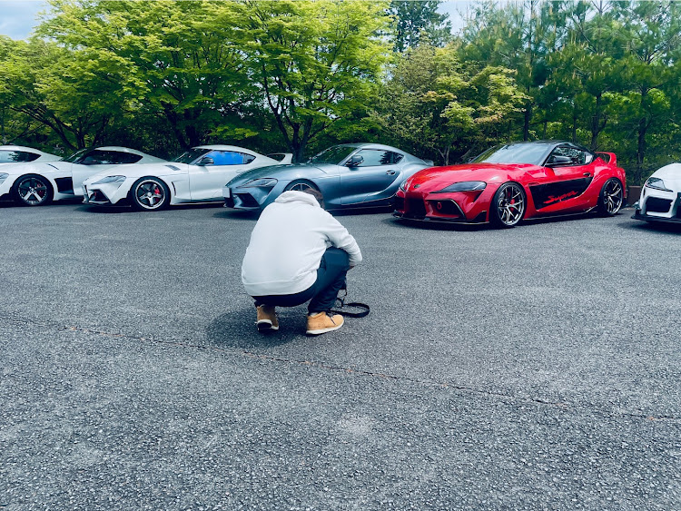 スープラのいつもイイね＆コメントありがとうございます(*´▽`人)♡・京都嵐山高雄パークウェイ・おちり🍑の会・GRスープラ限定オフ・食事会に関するカスタム事例の投稿画像11枚目