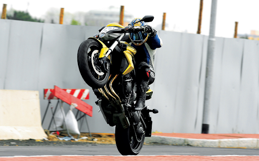 Rider Performs an Impressive Wheelie on a screenshot 2