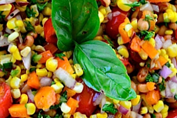 Bush's Blackeye Peas Fresh Corn Salad Recipe