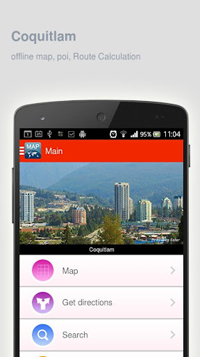 Coquitlam Map offline