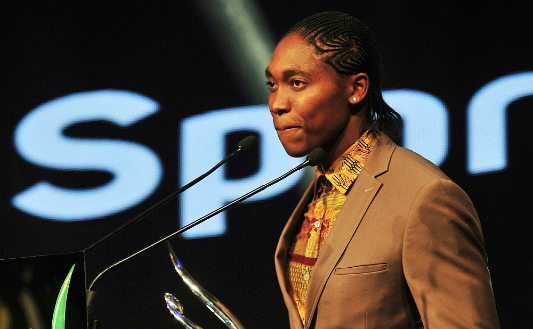 World 800m champion Caster Semenya.