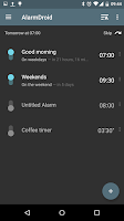 AlarmDroid (alarm clock) Screenshot