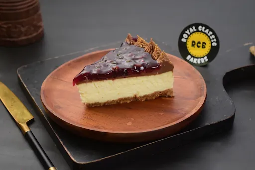 Blueberry Cheesecake Slice