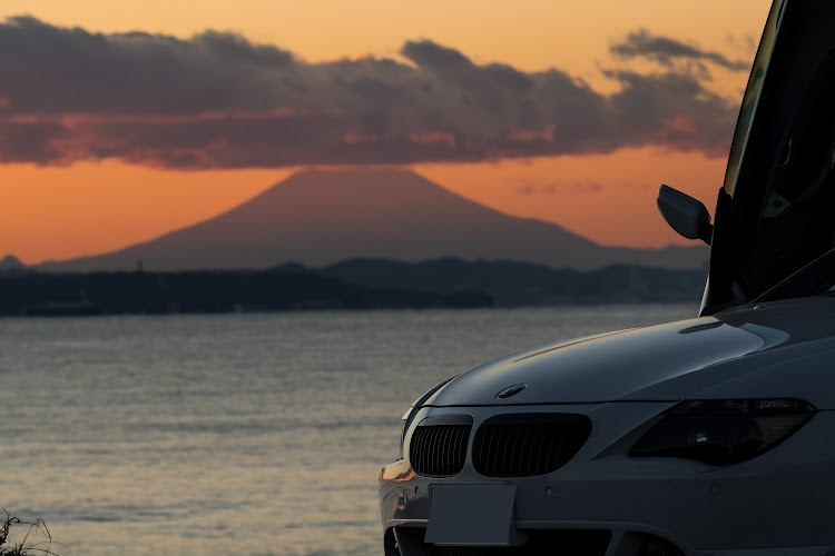 6シリーズのdiscover_ct・富士様🗻・コラボ・夕焼け・BMWに関するカスタム事例の投稿画像2枚目