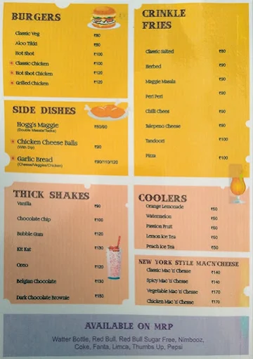 King's Kabab menu 