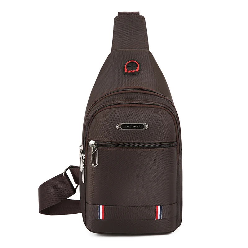 Title 14, Bolsa transversal masculina de um ombro só. Con...