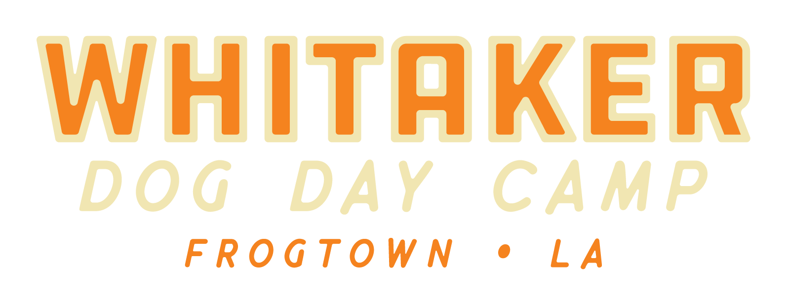 Whitaker Dog Day Camp Logo