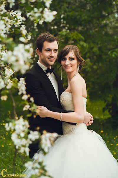 Fotografo di matrimoni Alena Chumakova (chumakovka). Foto del 13 maggio 2014