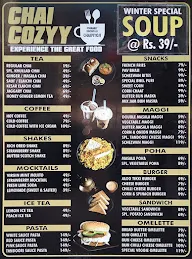 Chai Cozyy menu 1