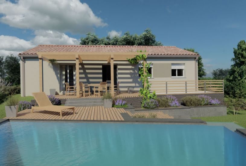  Vente Terrain + Maison - Terrain : 778m² - Maison : 80m² à Gauriaguet (33240) 