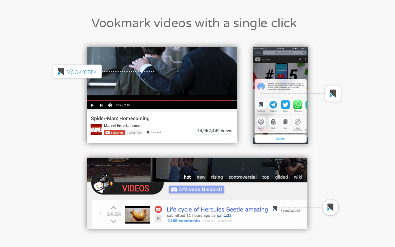 Vookmark - Easy video bookmarking Preview image 5