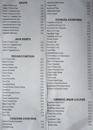 Sujata Annex menu 3