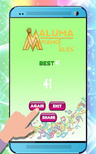 Maluma Piano Tiles Screenshot