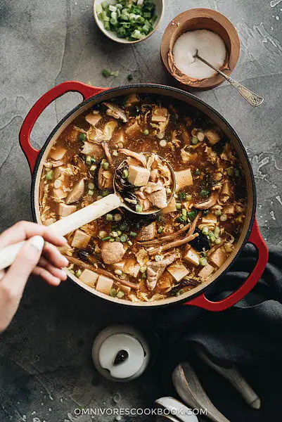 Chicken Hot And Sour Soup